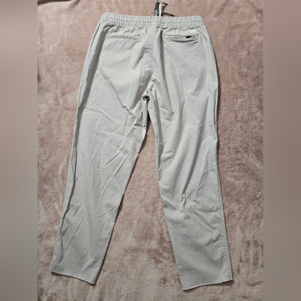 Vuori Vintage Ripstop Pants Coconut Light Khaki DuraTerra | Size Xlarge - Picture 6 of 7